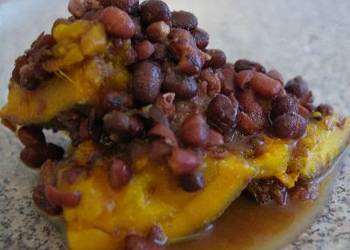 The New Way Making Recipe Just 3 Ingredients Adzuki Bean and Kabocha Squash Stewed in Miso Macrobiotic Yummy The New Way Making Recipe Just 3 Ingredients Adzuki Bean and Kabocha Squash Stewed in Miso Macrobiotic Yummy