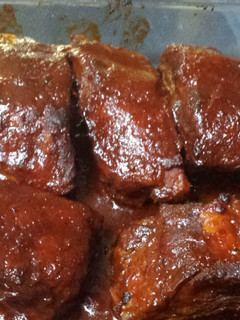 A picture of Crockpot BBQ Ribs.