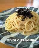Super Easy Japanese-style Carbonara with Eggs and Milk