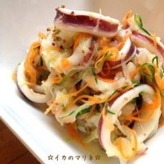 A picture of Marinated Squid.