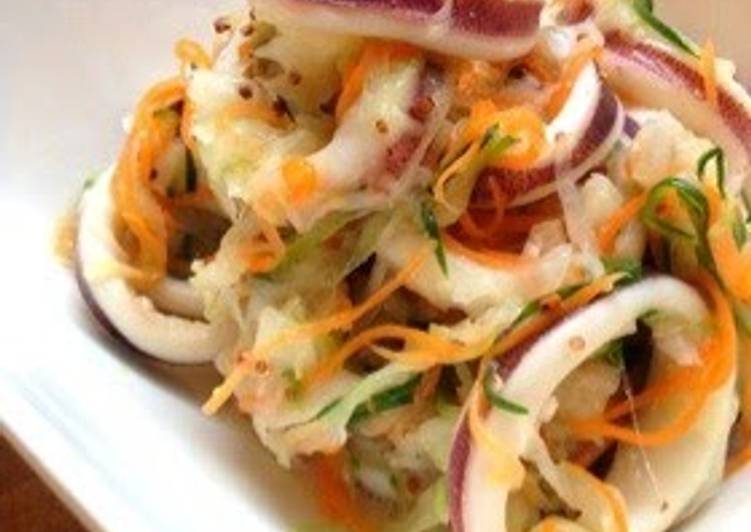 Steps to Prepare Any-night-of-the-week Marinated Squid