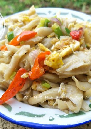 Foto resep Tumis jamur tiram telur