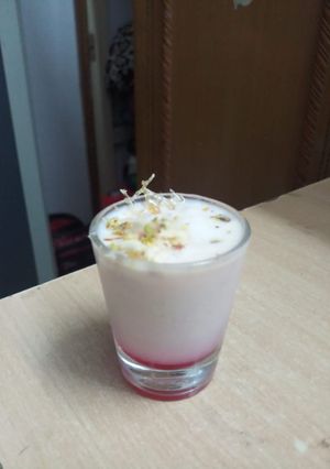 A picture of Milk shots.
