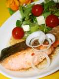 Italian Style Salmon Meunière
