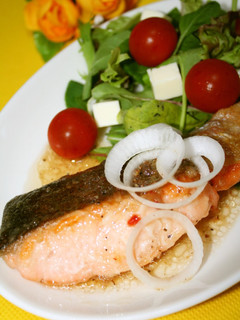 A picture of Italian Style Salmon Meunière.