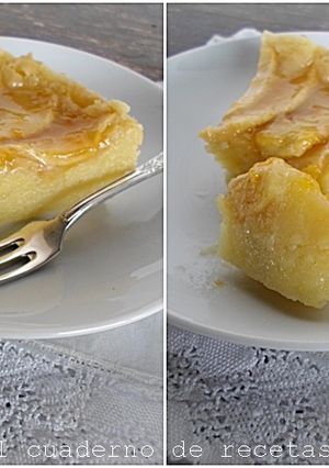 Foto principal de Tarta de manzana sencillísima. Sin azúcar