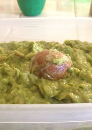 A picture of First Time Guacamole (Definitely WIP).