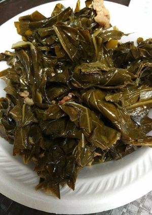 A picture of Collards.