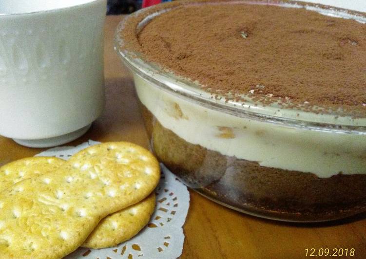 Resep Tiramisu cheesecake ekonomis Anti Gagal