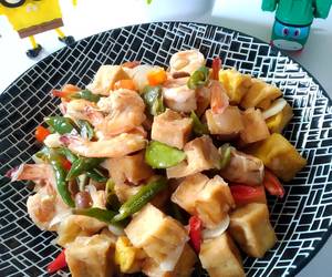 Mudahnya Memasak Udang Tahu Tumis Tauco Ala Rumahan