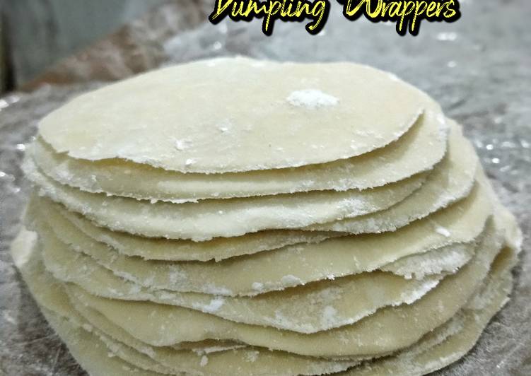 Homemade Soft Dumpling Wrappers