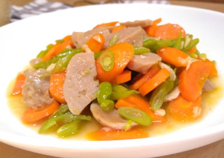 Oseng Buncis Bakso Wortel Simple Oseng Buncis Bakso Wortel Simple