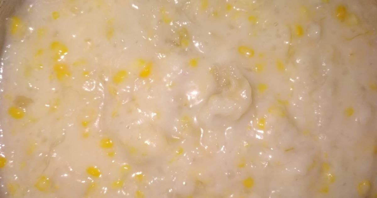  Resep  Bubur  jagung duren simple oleh Anggun yudhiantara 