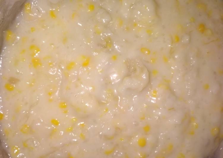  Resep  Bubur  jagung  duren simple oleh Anggun yudhiantara 