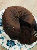 Airfryer chocolate chips cake