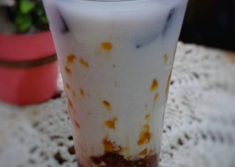 Boba brown sugar cincau