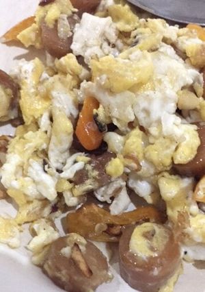 Foto resep Orak arik telur sosis #bikinramadhanberkesan