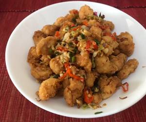 Ini Caranya Ayam crispy cabe garam Mantul Banget