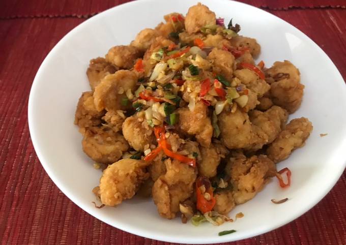 Ayam crispy cabe garam