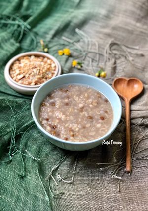 Hình của món Cháo Đậu Xanh Hạt Bo Bo.