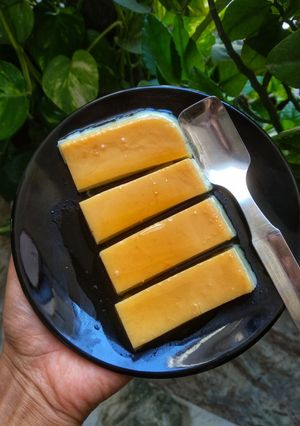A picture of Créme caramel.