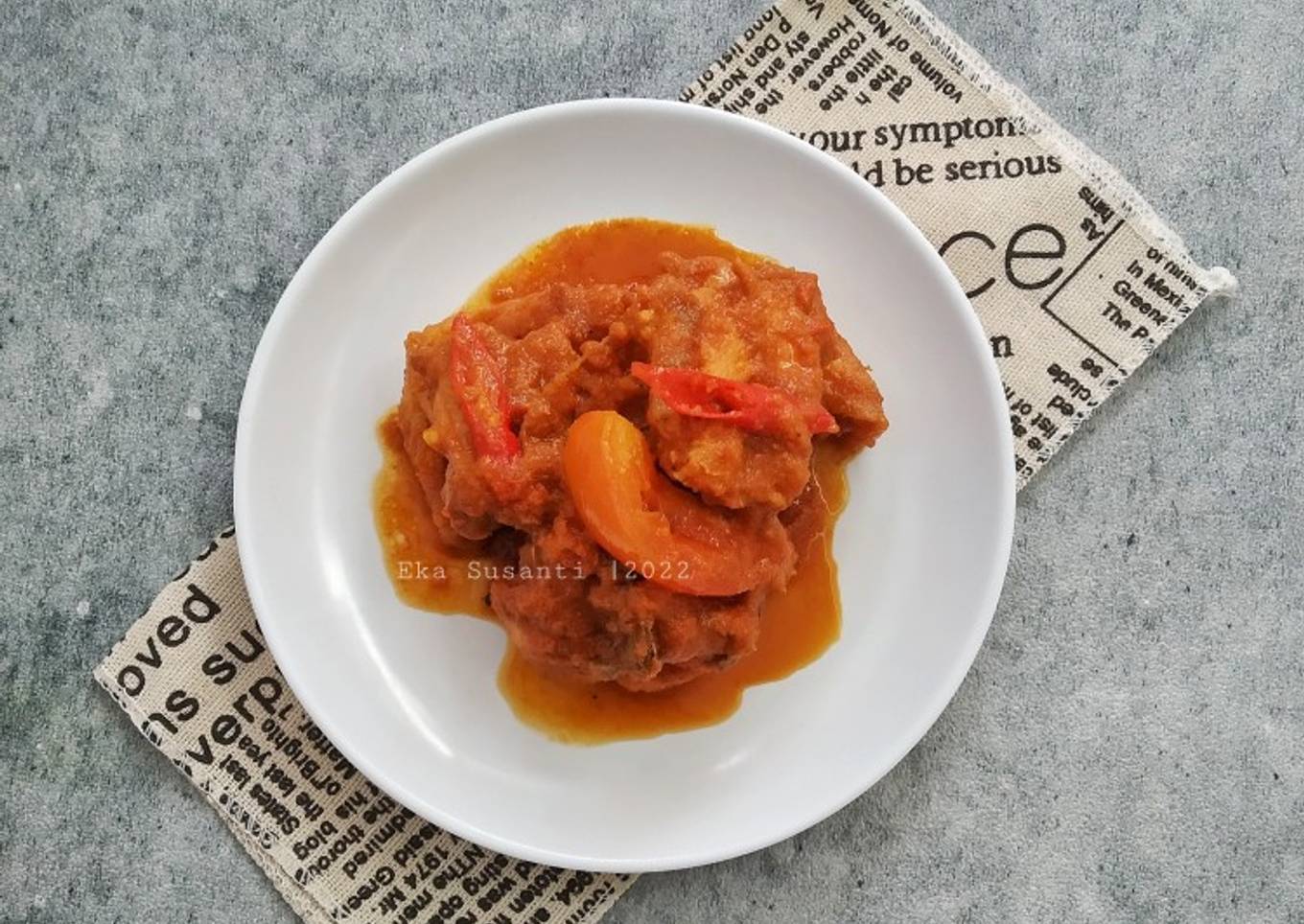 Semur Ayam Pedas