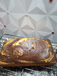Una foto de Budín de coco y chocolate!!