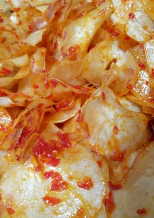 Foto resep Keripik balado pak ajis