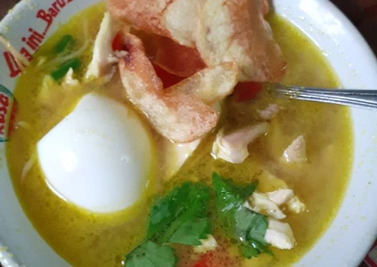 Cara Gampang Menyiapkan Soto ayam yang Bikin Ngiler