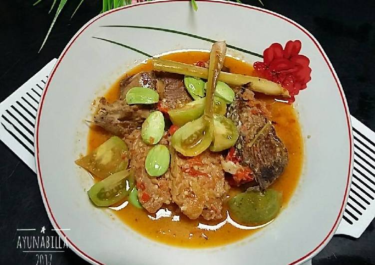 Ikan Tuna super pedess kuah santan ^postingrame2_ikan^