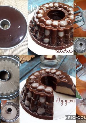 Foto resep Puding Polkadot Moccacino #BikinBareng