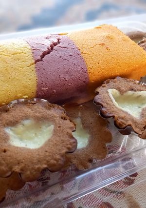 عکسی از دستور کیک سه رنگ