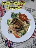 Grilled Chicken Spaghetti