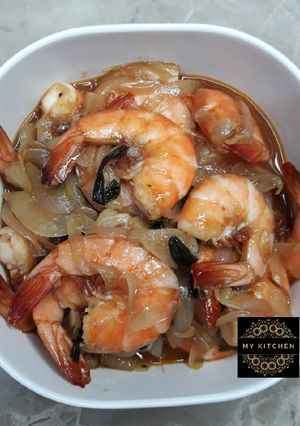 Foto resep Udang Saus Tiram