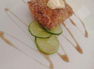 Una foto de Leche frita
