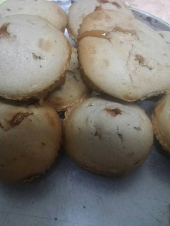 Una foto de Muffins con corazón de dulce de leche