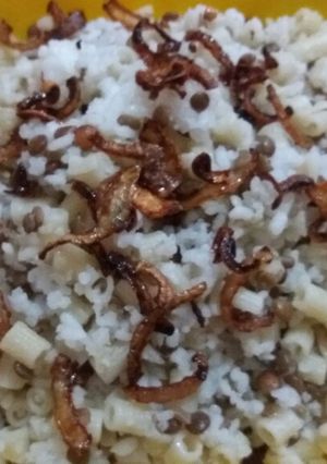 صورة لوصفة الكشري الجميل