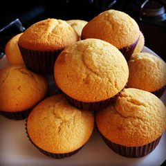 A picture of Mini Honey Cornbread Muffins.