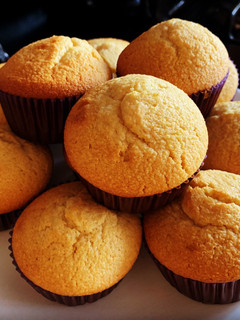 A picture of Mini Honey Cornbread Muffins.
