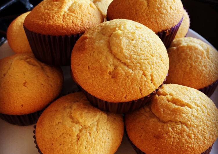 Recipe of Speedy Mini Honey Cornbread Muffins