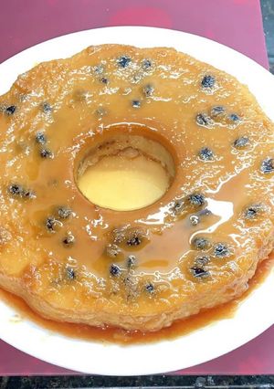 Una foto de Budín de pan en licuadora