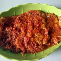 Telur Ceplok Balado রেসিপির প্রধান ছবি