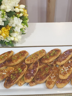 عکسی از دستور شیرینی زبان با خمیر هزارلا