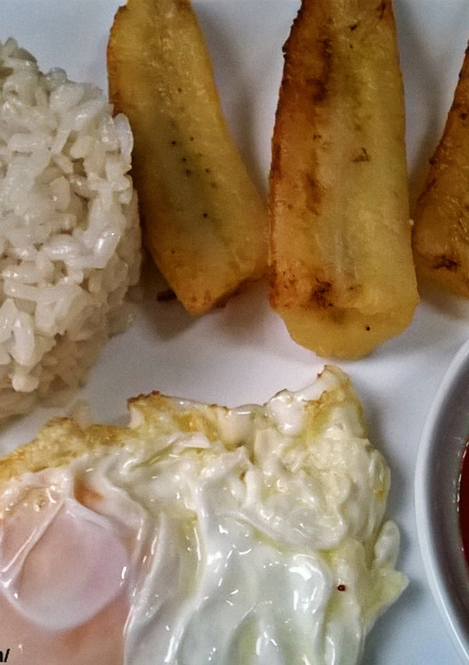 Una foto de Arroz a la cubana