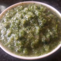 A picture of Ulli kaaram spicy onion.