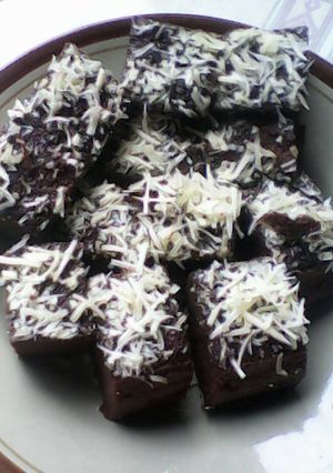 Foto resep Brownis kukus simple