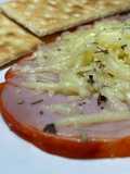 Lomo adobado con queso mozzarella, en airfryer