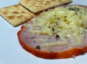 Foto principal de Lomo adobado con queso mozzarella, en airfryer