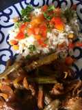 Arroz con maíz