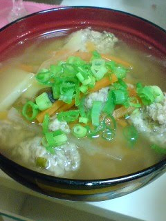 A picture of Sardine Fishball Soup.